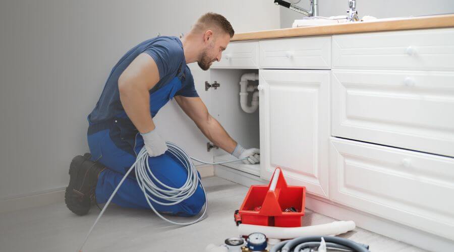 Local sewer line repair in Kwigillingok, AK